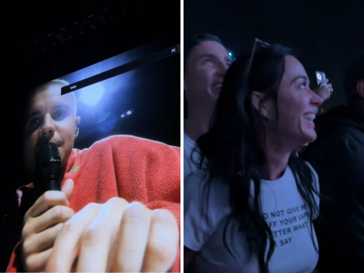 Katy Perry fan di Justin Bieber al Coachella: la battuta è virale
