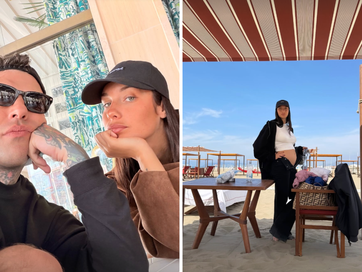 Fedez: ufficiale il figlio con Giulia Honegger la foto del pancione