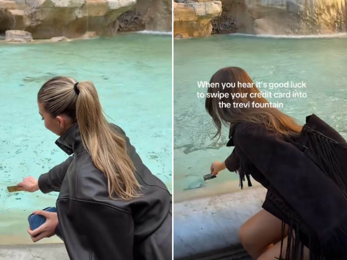 Fontana di Trevi, Katy Perry rilancia il trend della carta di credito