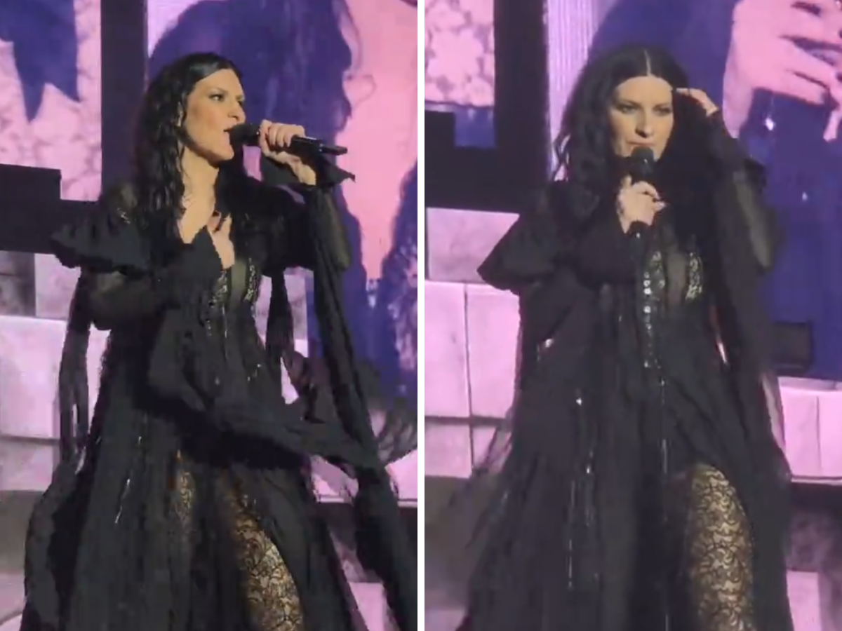 Il fuori programma di Laura Pausini a Lima: “Scusate, devo fermarmi”