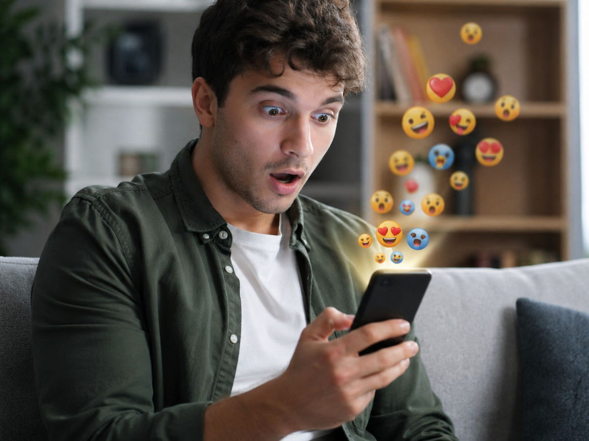 Il cervello reagisce alle emoji come se fossero veri volti umani