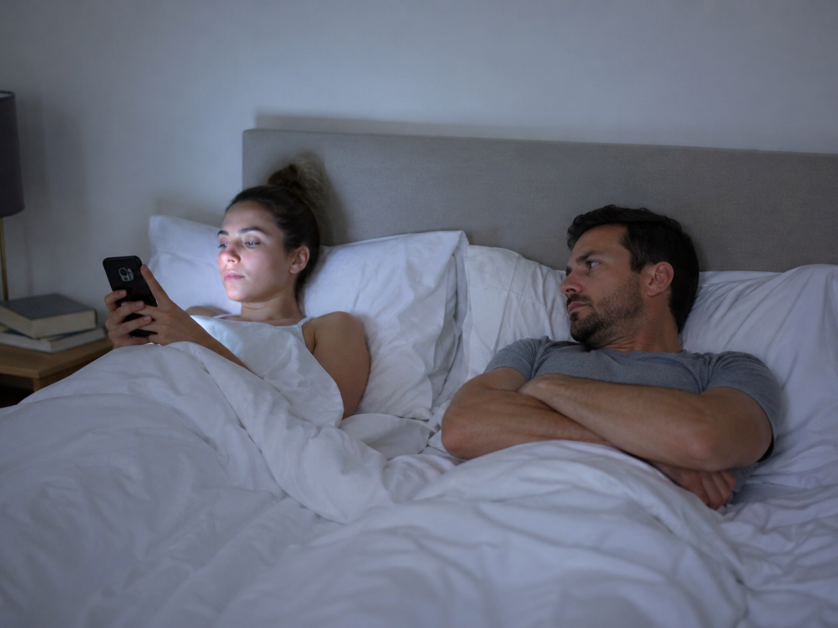 Dipendenza da smartphone: “Preferisce il cellulare al sesso con me”