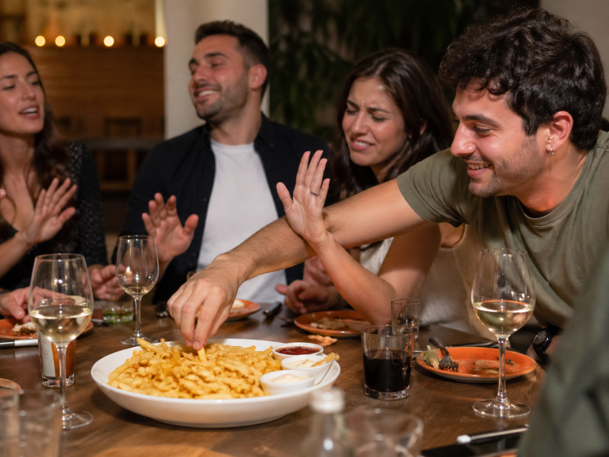 Il cibo rubato dal piatto degli altri ha più sapore: lo studio