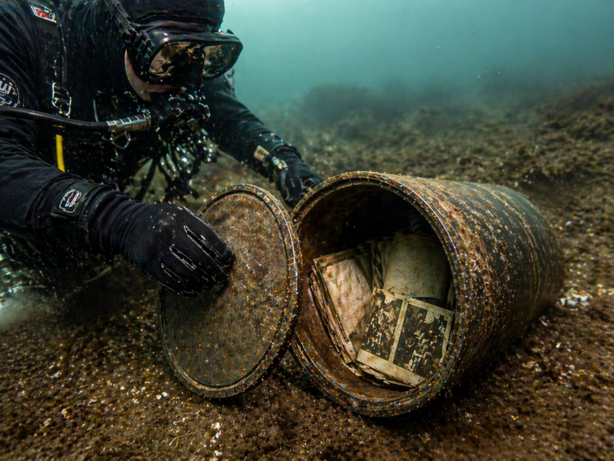8.500 anni sotto il mare: ecco cosa è rimasto ancora intatto