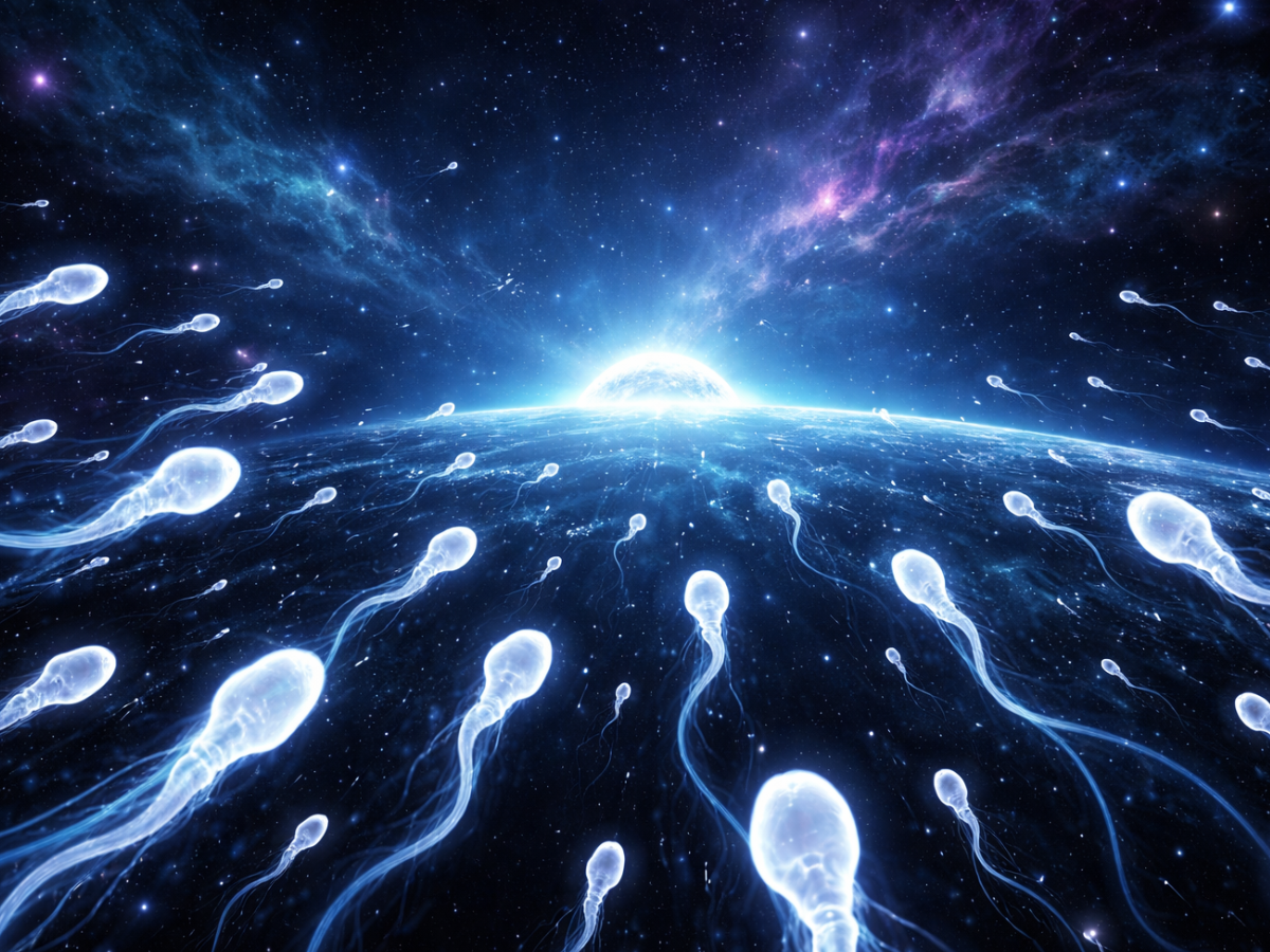 Fare un figlio nello spazio? La scienza frena: “Lo sperma si perde”