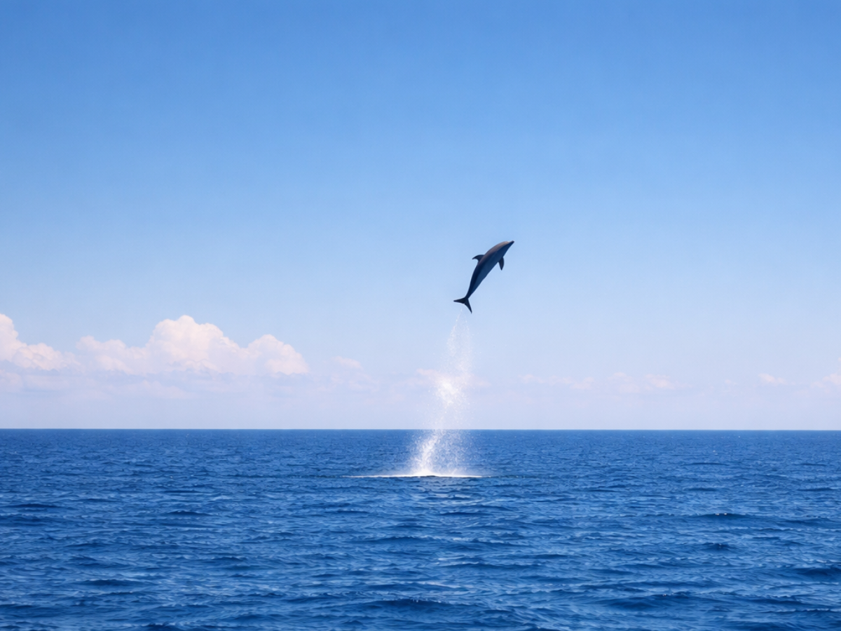 Il “delfino Michael Jordan” e il salto che sfida ogni legge fisica