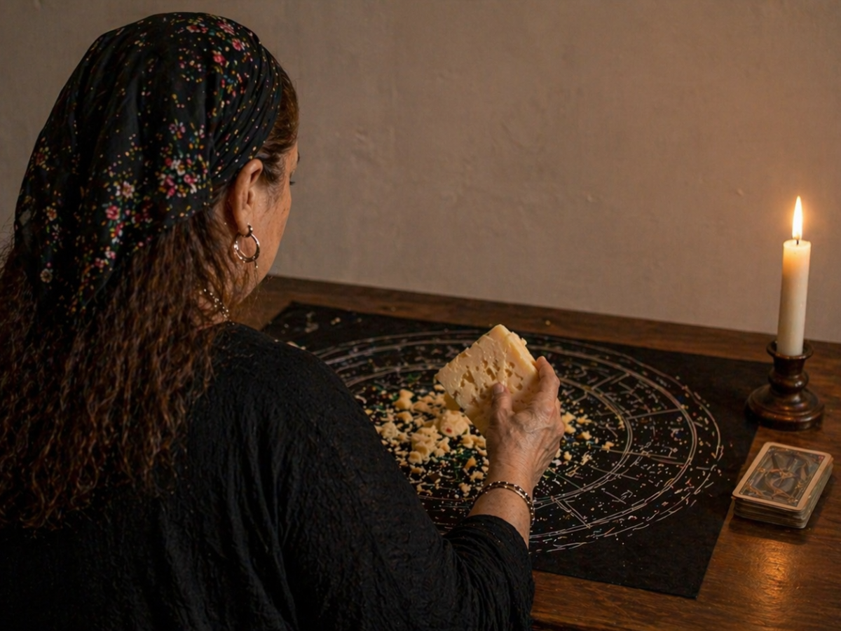 Il curioso caso della “strega del formaggio” che conquista il web