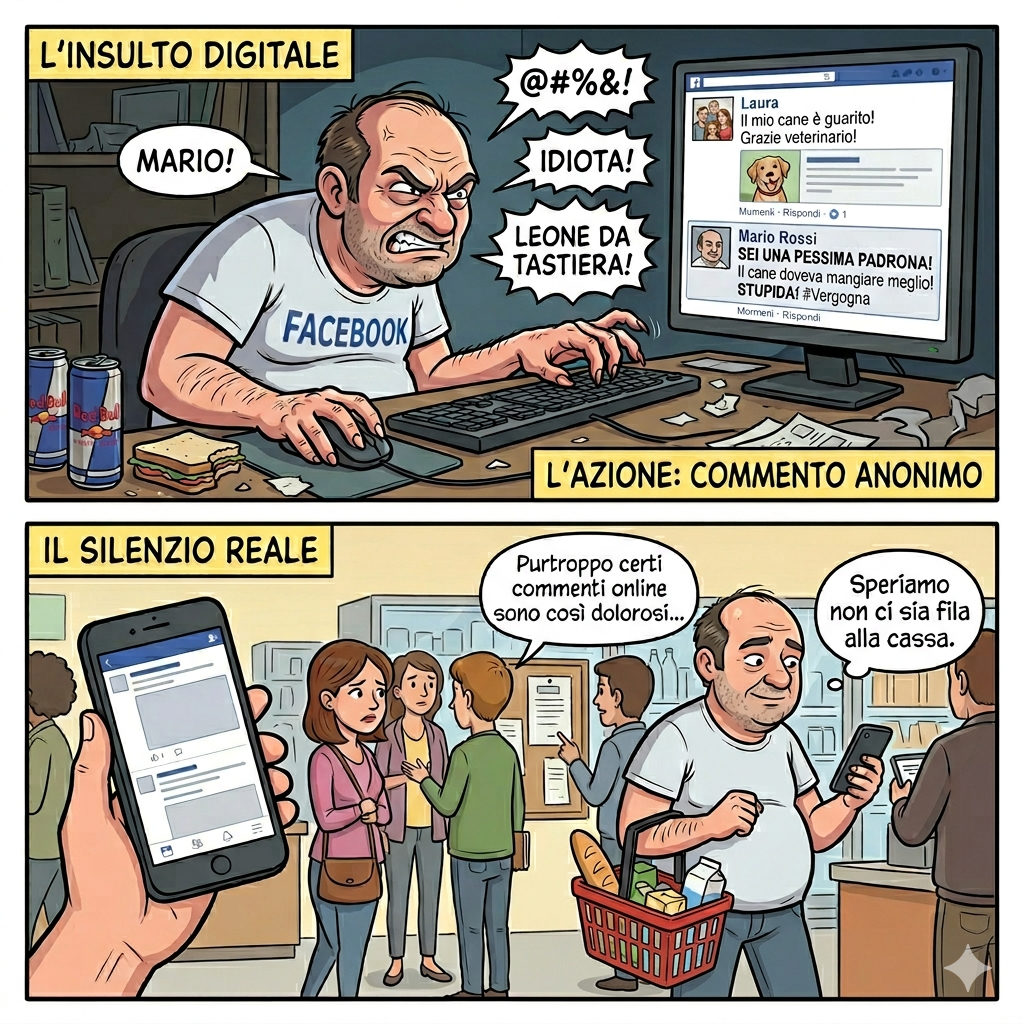 Social, multe per omessa rimozione di commenti offensivi altrui