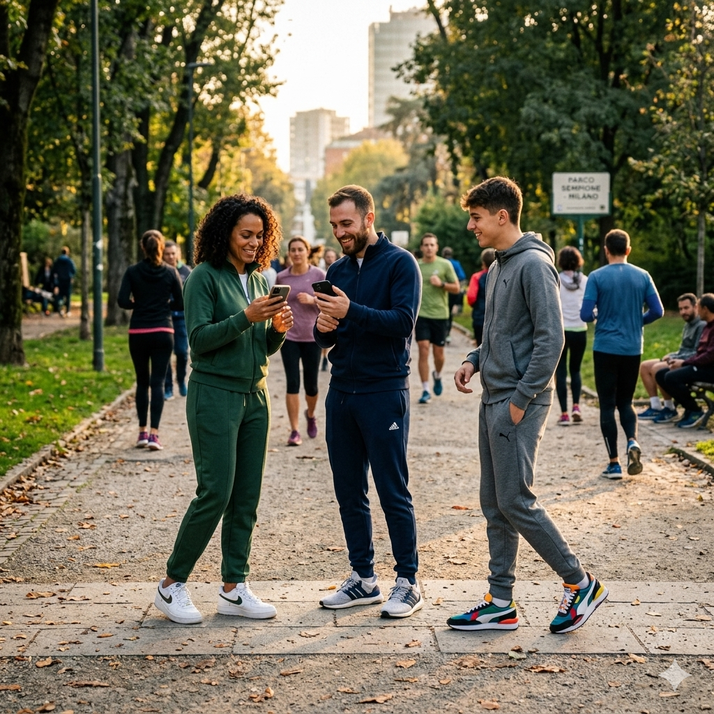 Chi cammina di più vince un viaggio in treno, una caraffa o una borsa