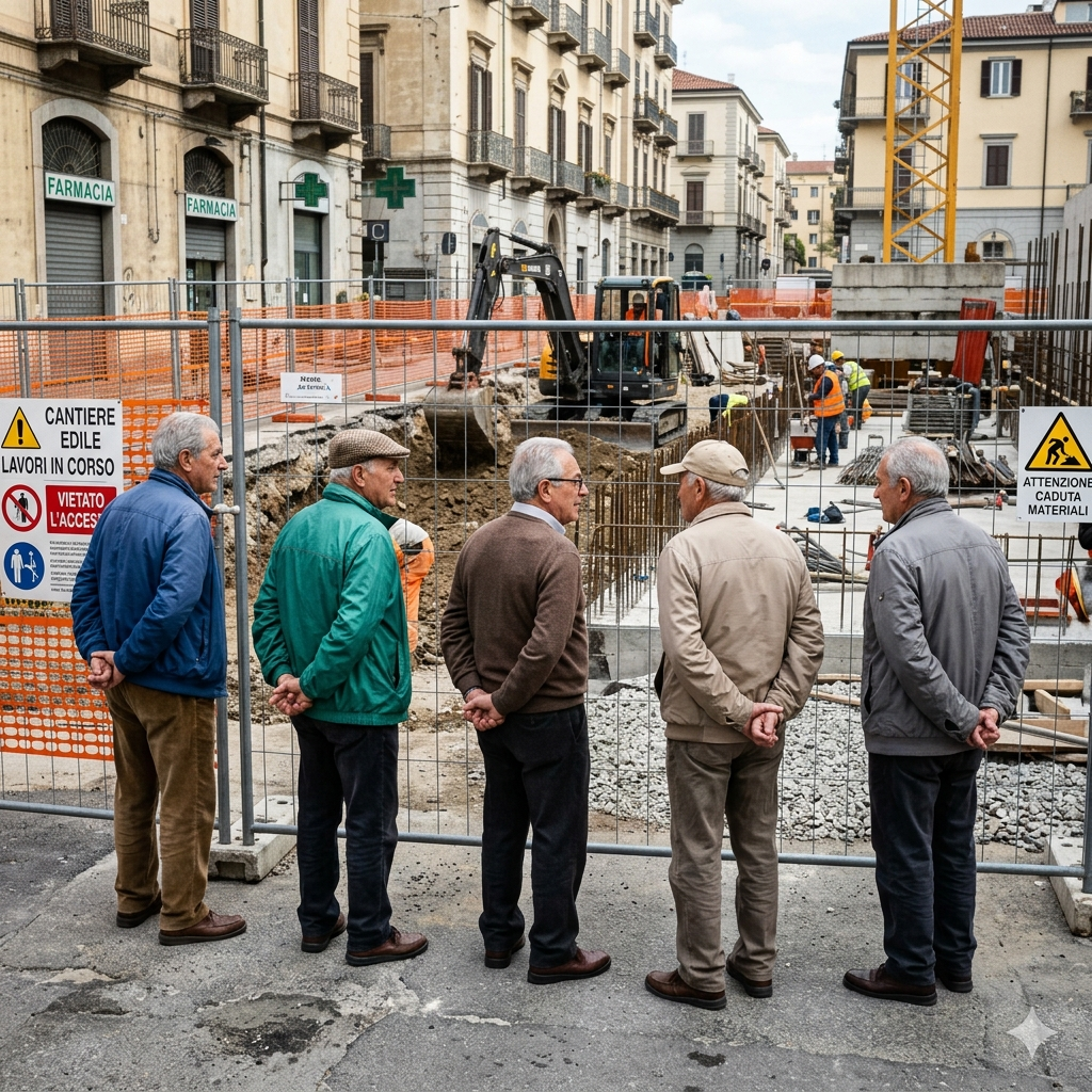 Torino vuole assumere gli umarell per controllare i cantieri