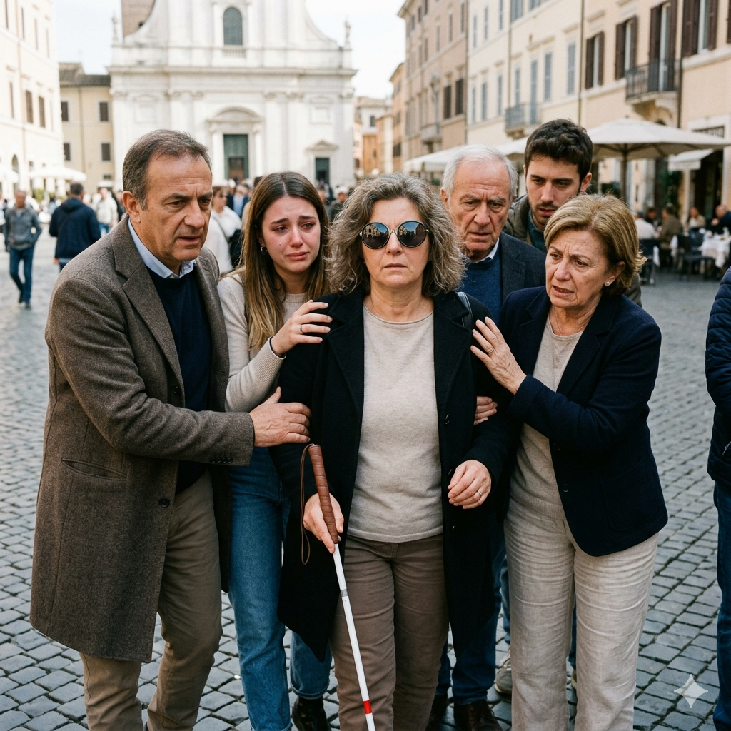 Per 28 anni finge di essere cieca per evitare relazioni sociali