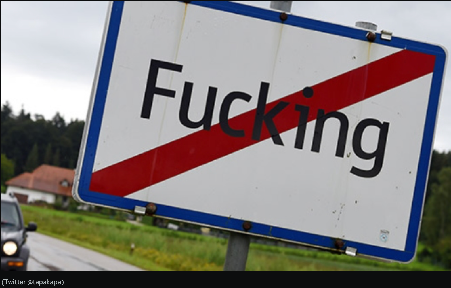 Fucking, il paese che ha dovuto cambiare nome