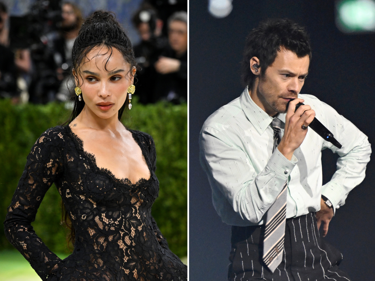 Zoë Kravitz balla scatenata al live di Harry Styles ad Amsterdam