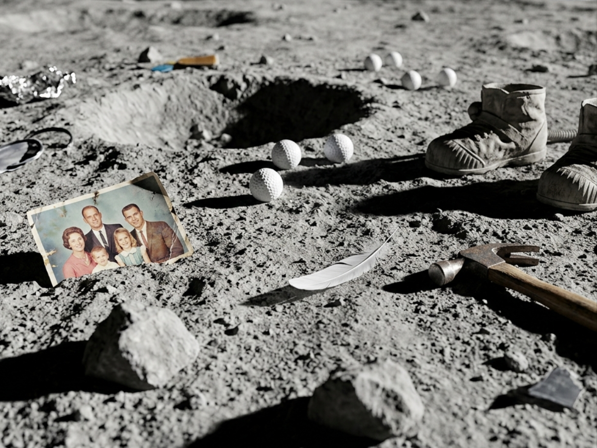 Cosa c’è sulla Luna? 6 incredibili oggetti lasciati dagli astronauti