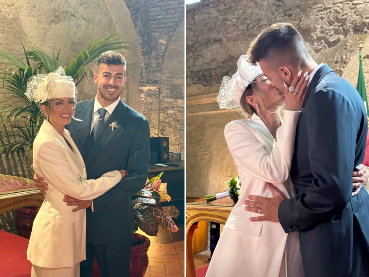 Stephan El Shaarawy e Ludovica Pagani si sono sposati in Comune