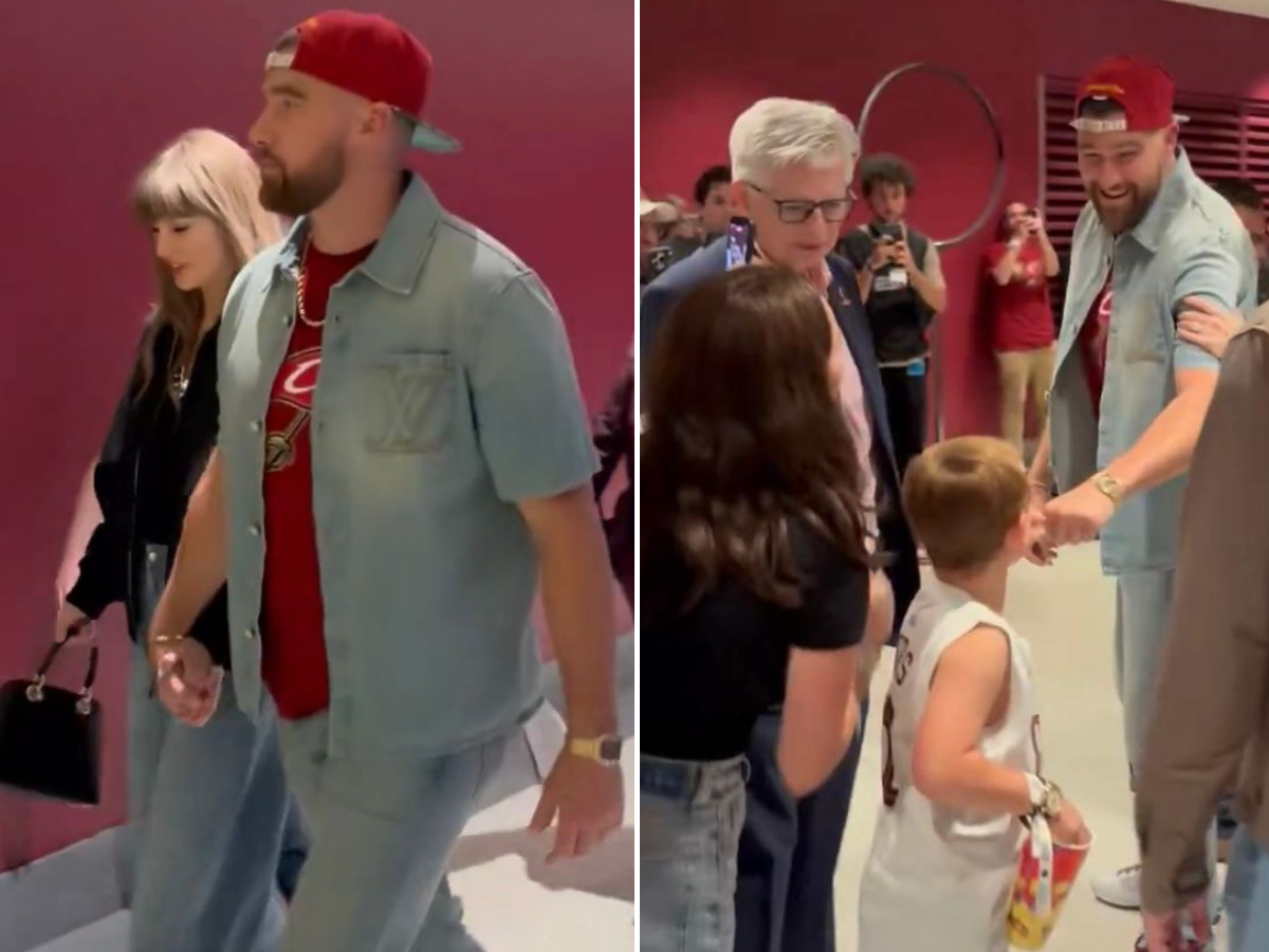 Taylor Swift e Travis Kelce, il gesto per un piccolo tifoso è virale