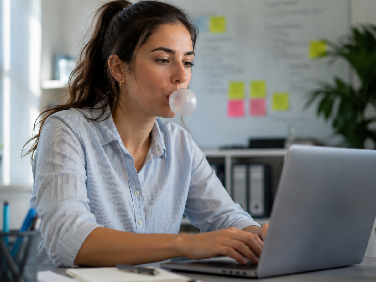 La gomma da masticare combatte lo stress: funziona davvero?