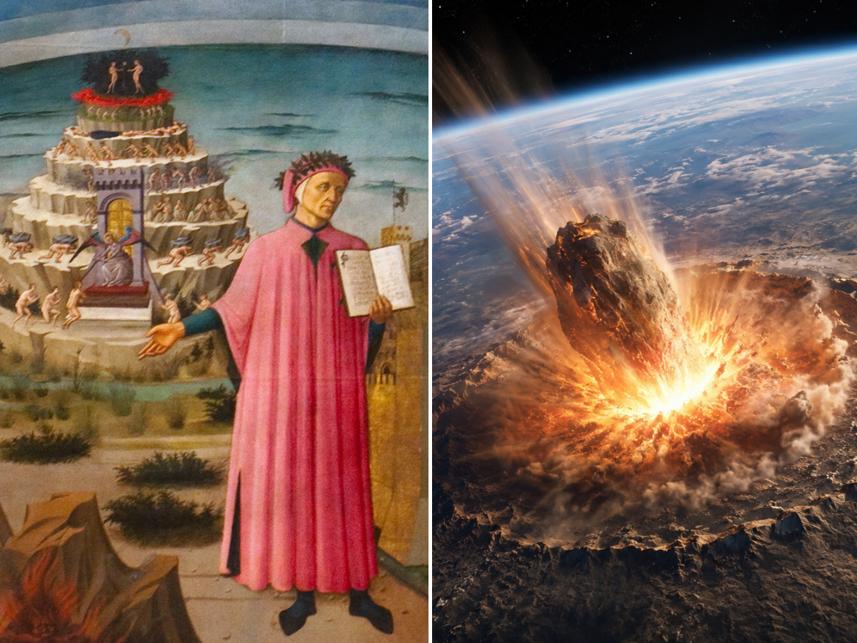 L’Inferno è nato da un asteroide? La nuova ipotesi scientifica