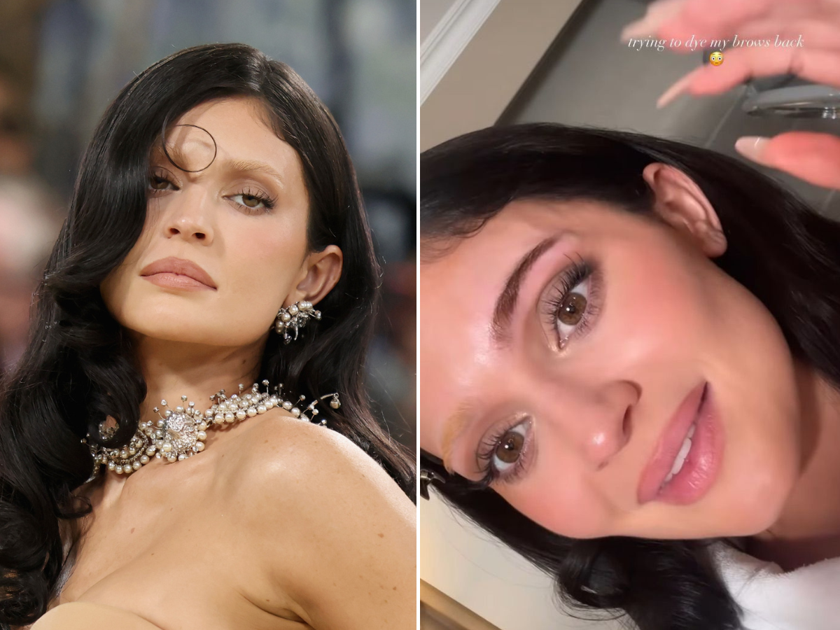 Met Gala, Kylie Jenner e l’intoppo con le sopracciglia decolorate