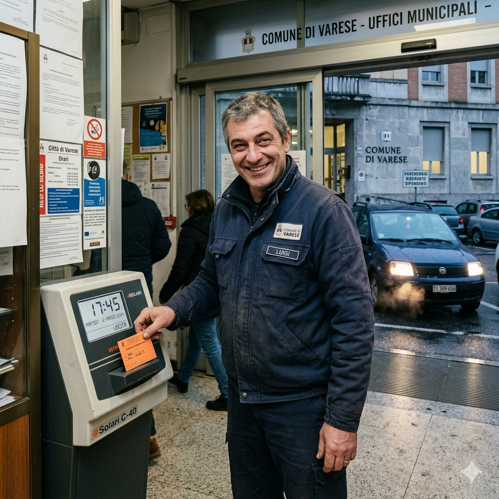 Dipendente comunale timbrava in Italia e andava in Svizzera a lavorare