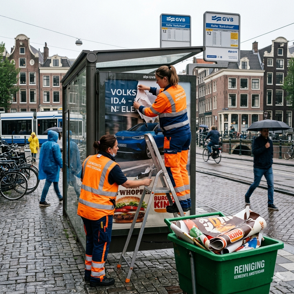 Amsterdam, vietata la pubblicità di carne, auto e derivati da combustibili fossili
