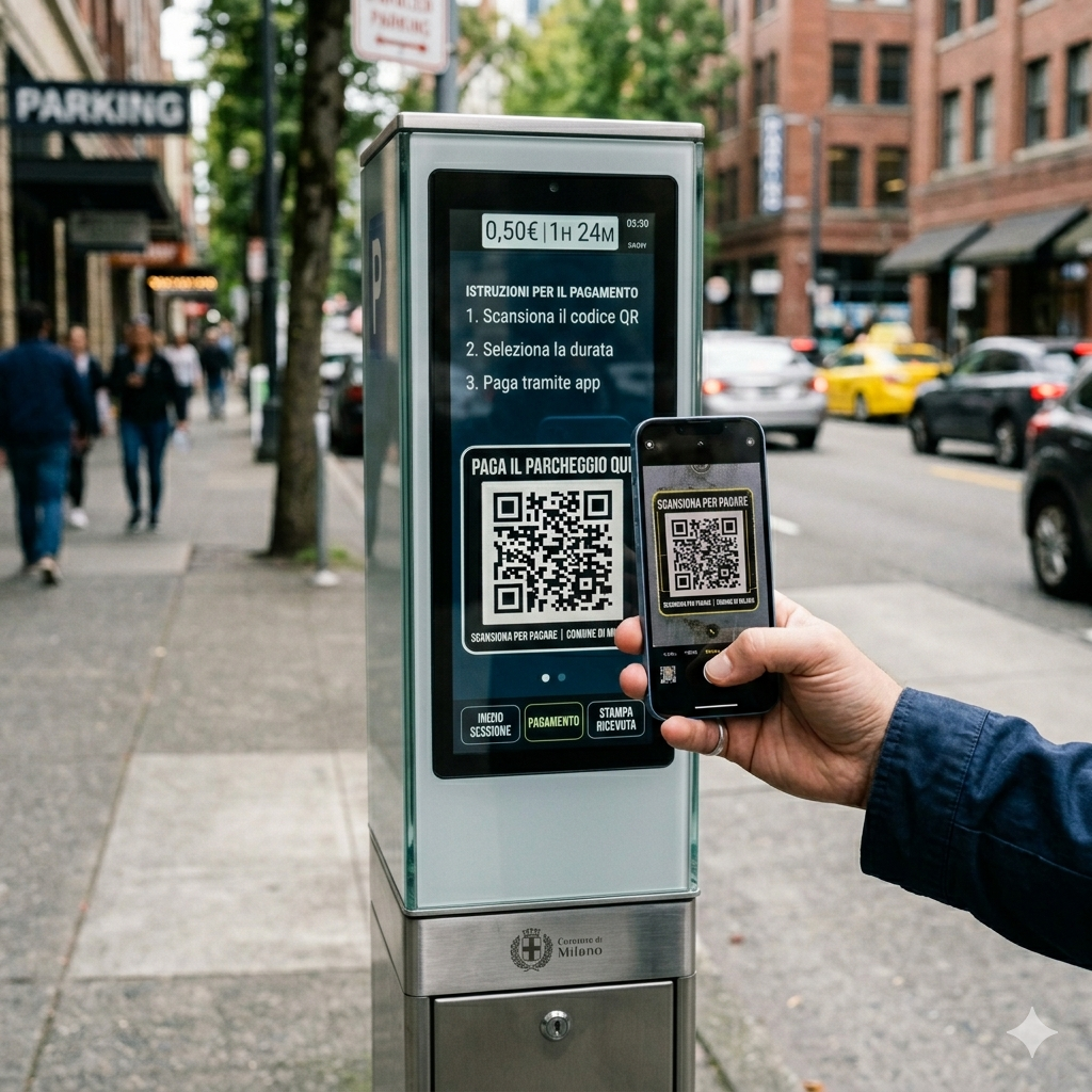 Parcheggi: se vedi questo QR Code non inquadrarlo mai!