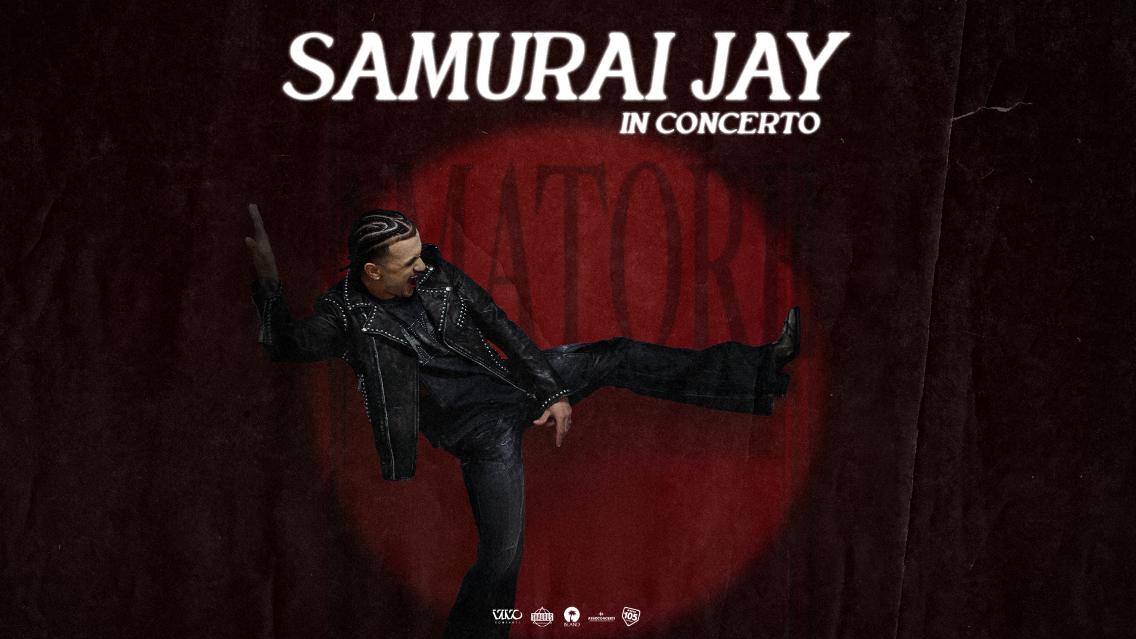 Samurai Jay annuncia le date live di "Amatore in concerto"