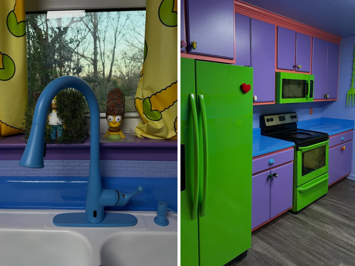 La cucina dei “Simpson” esiste davvero: la replica in una casa