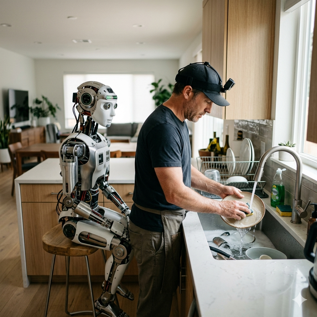 La start up che ti pulisce casa gratis per addestrare i primi robot domestici