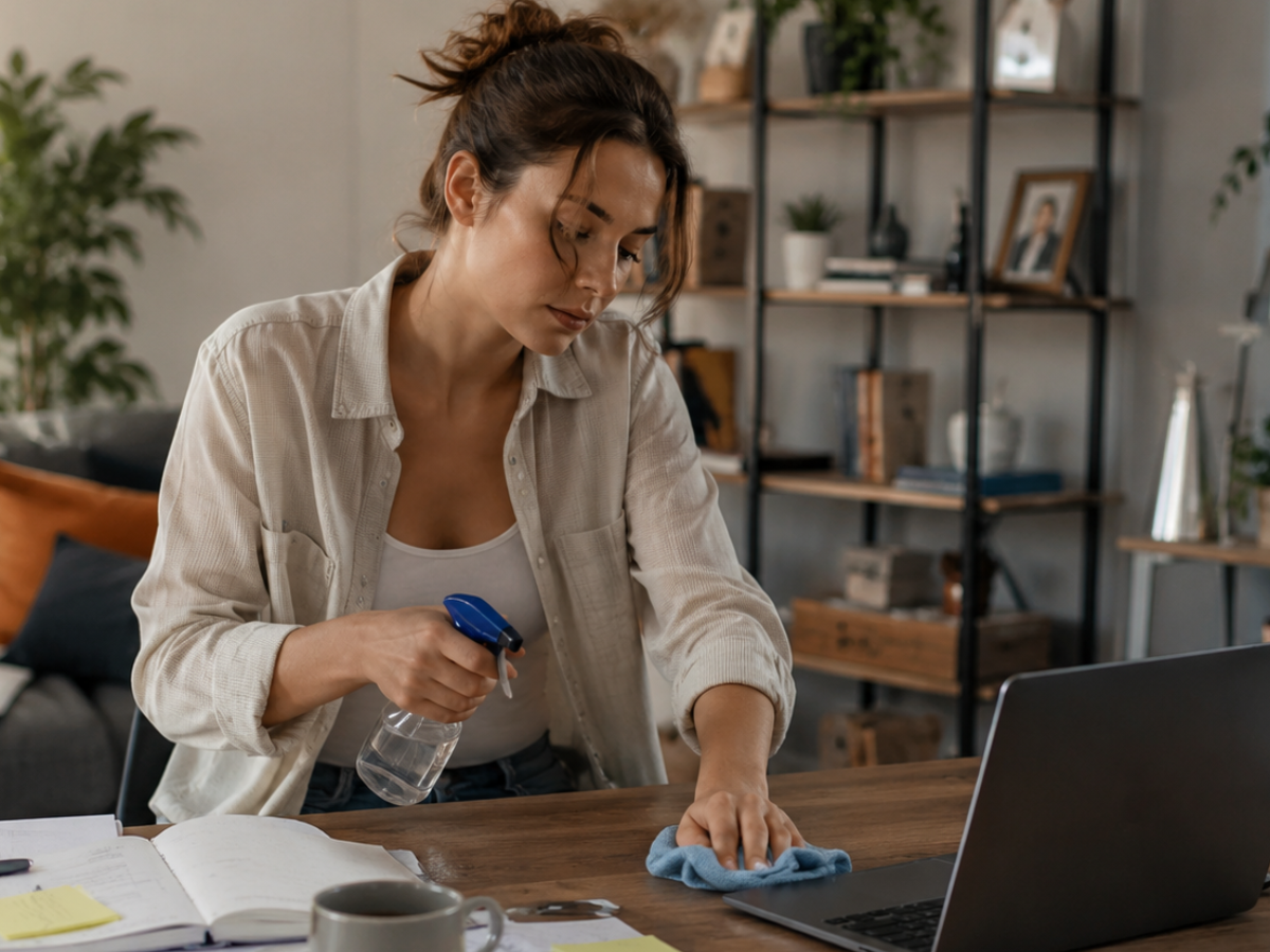 “Procrasticleaning”: quando pulisci casa per rimandare le scadenze