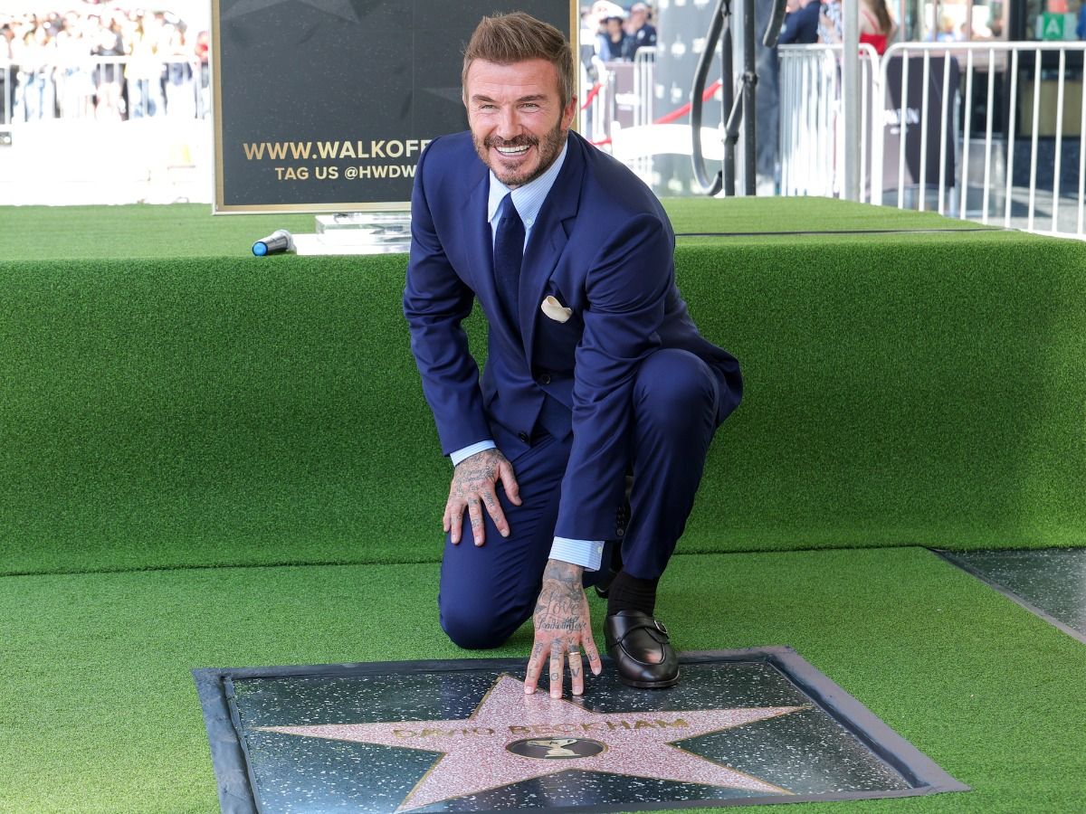 David Beckham, svelata la sua stella sulla Hollywood Walk of Fame