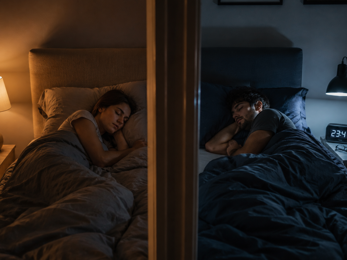 Dormire in stanze diverse non è un tabù: cosa succede alla coppia