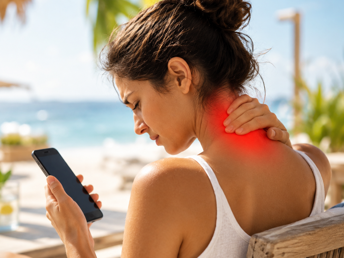 Troppo smartphone? Collo, mani e occhi pagano il prezzo