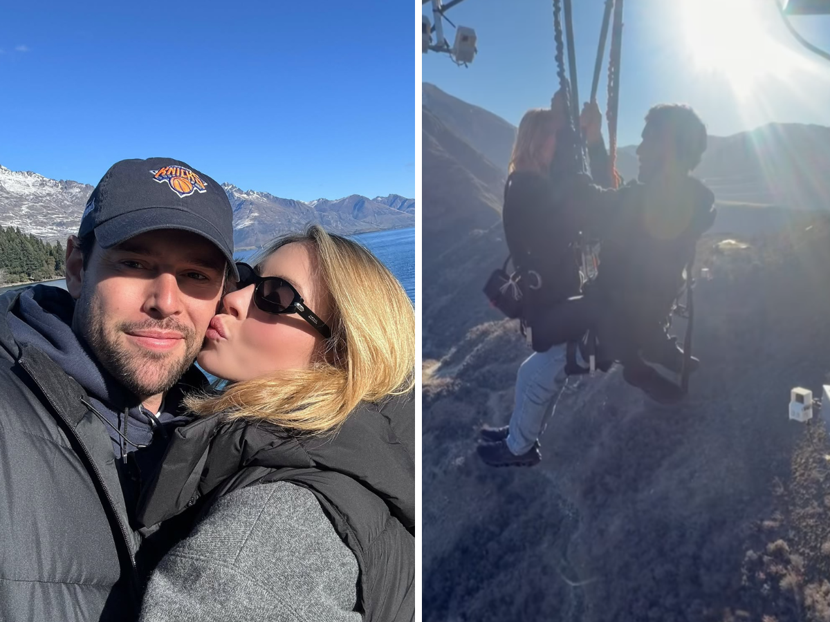 Bungee jumping ad alta quota per Sydney Sweeney e Scooter Braun
