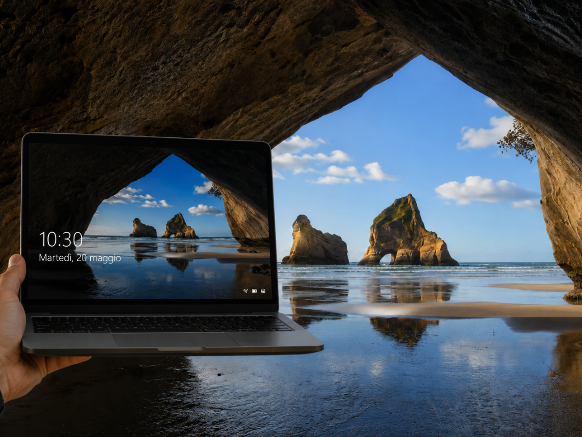 Dove è stata scattata la schermata di Windows 10? Il video lo svela