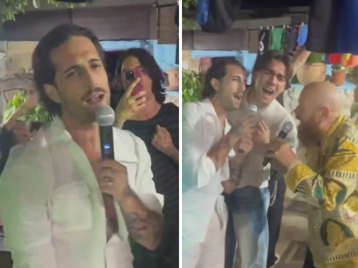 Damiano David canta Califano in Puglia con Dove Cameron: il video
