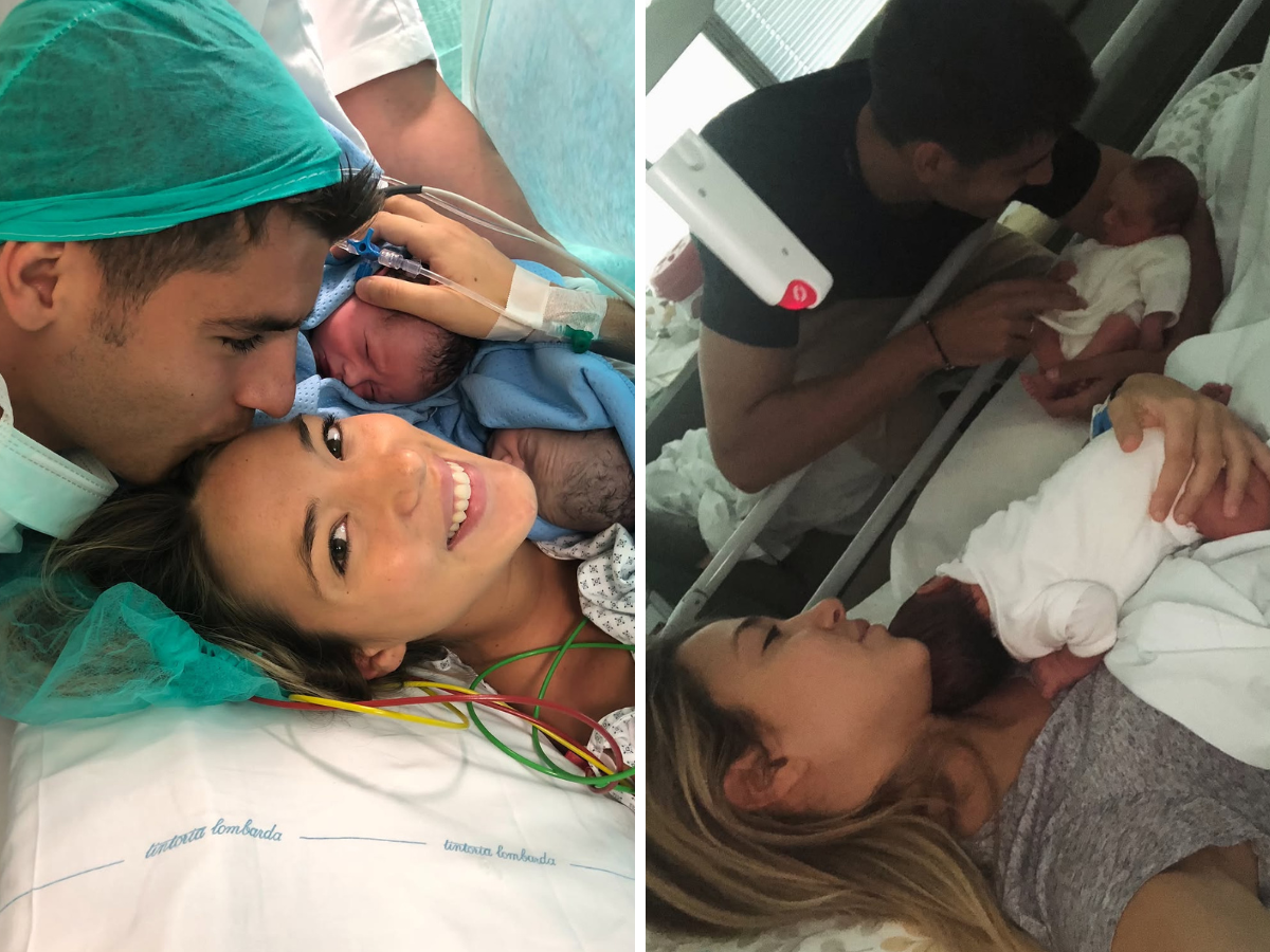 Alvaro Morata e Alice Campello festeggiano gli 8 anni dei gemelli