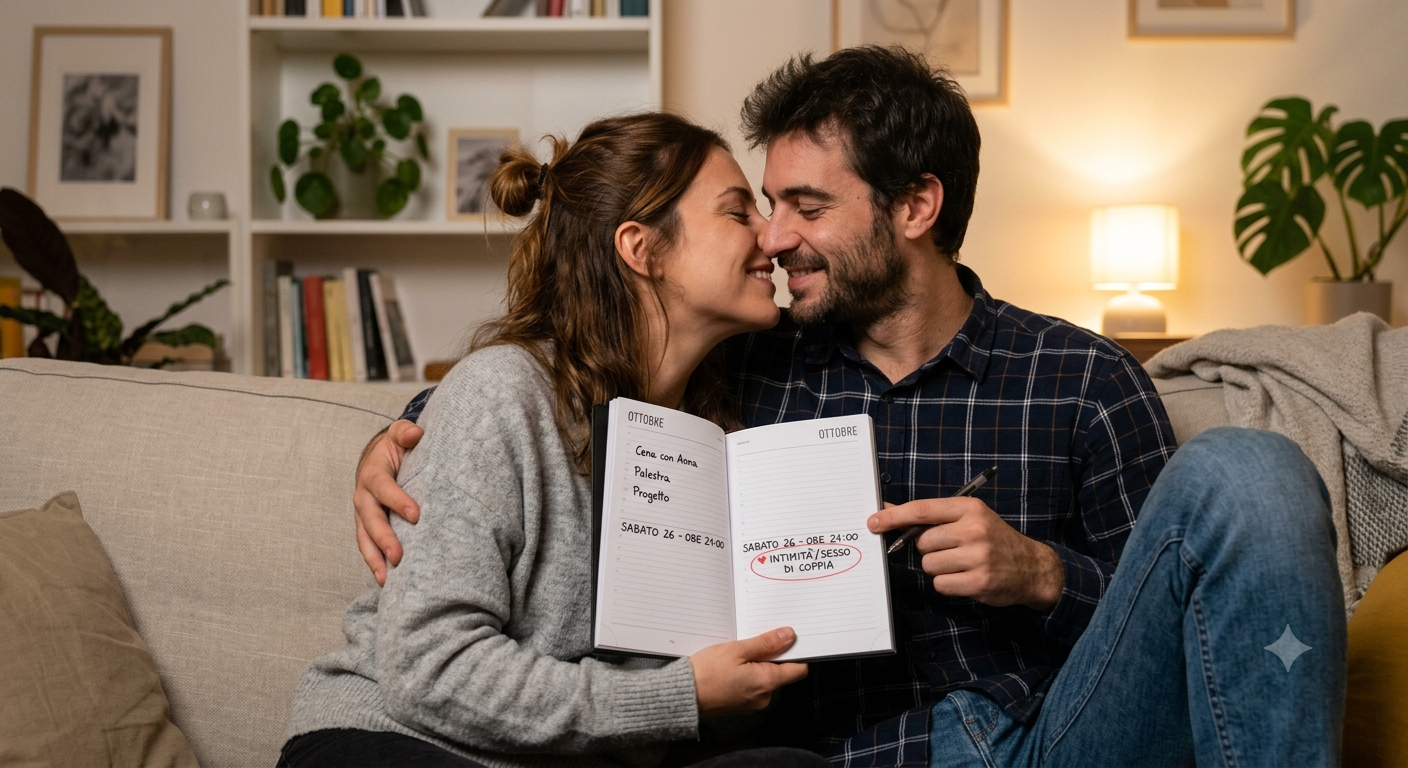 Sesso in agenda: perché programmarlo non uccide la passione (anzi, la salva)