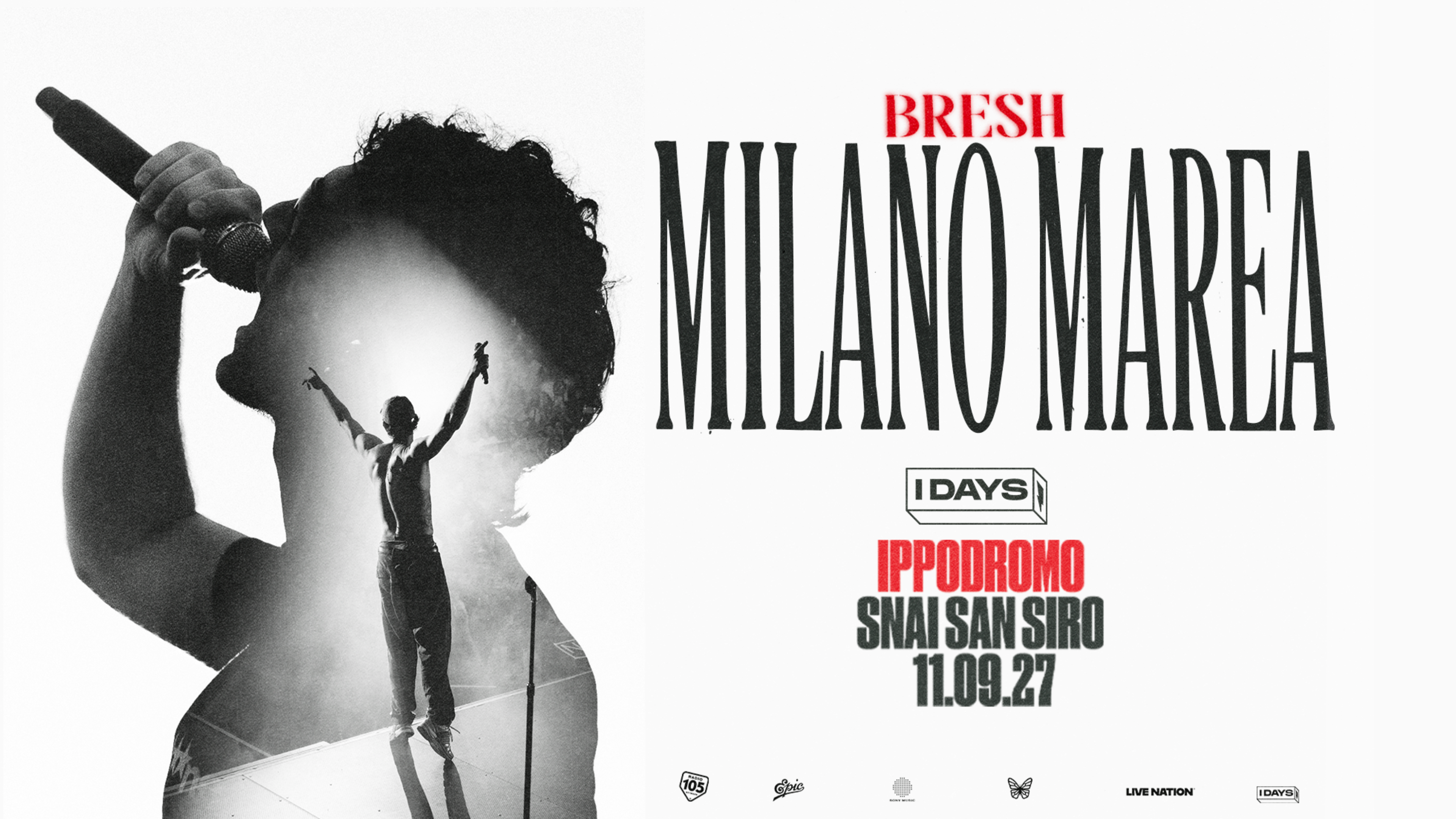 Bresh live nel 2027 con "Milano Marea" agli I-Days Milano