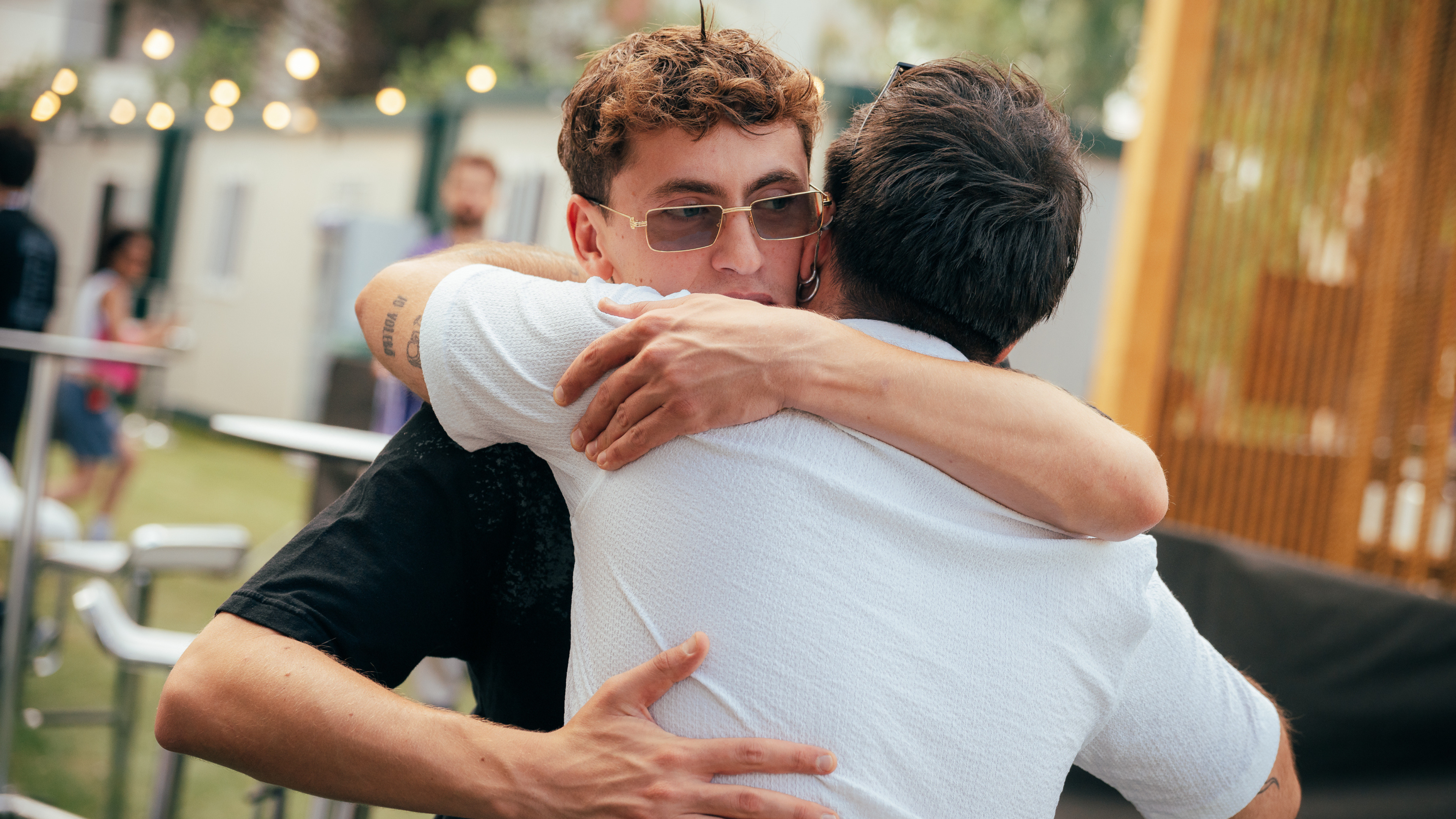 Le foto del backstage