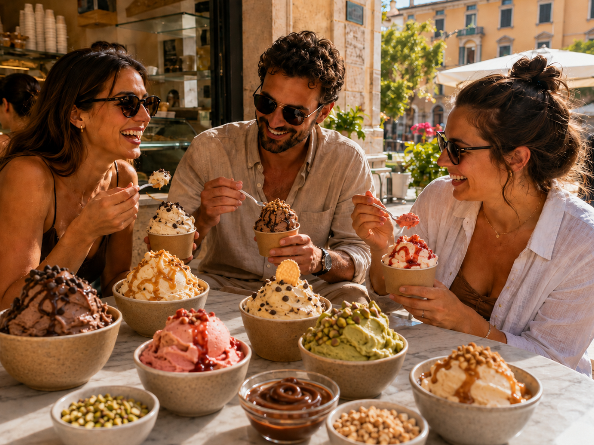 Gelato all you can eat: il trend social spiegato per bene