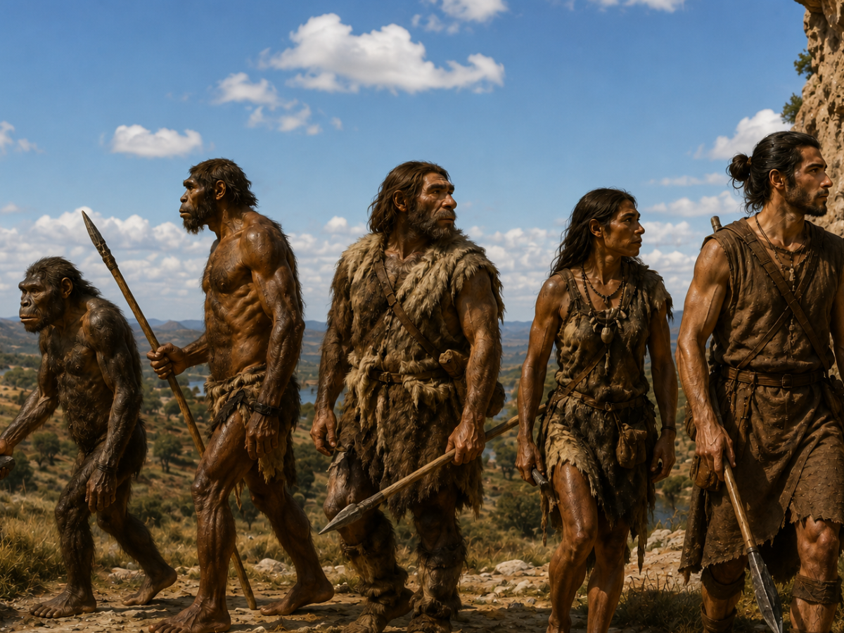 Quanto siamo diversi dagli uomini del passato? Non è come immagini
