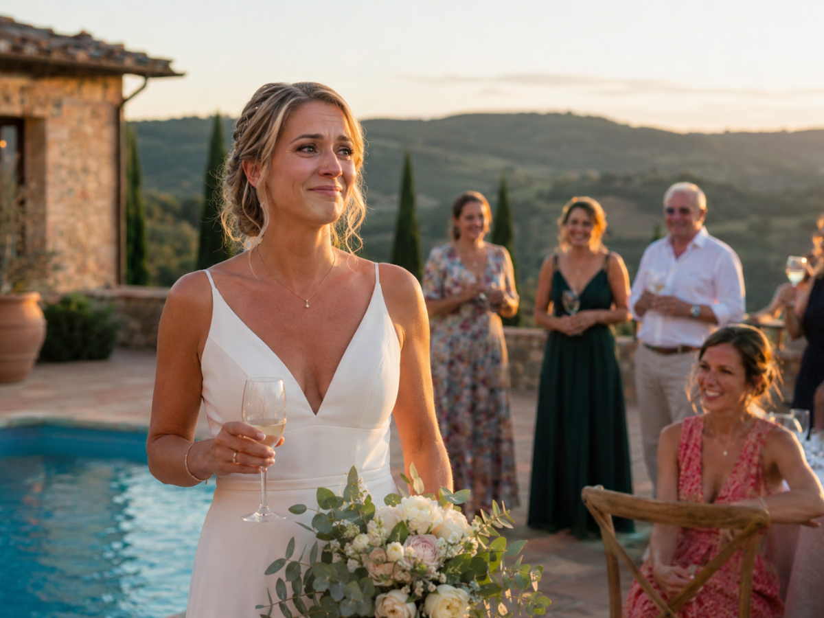 Lasciata prima del matrimonio: festeggia in Toscana senza sposo