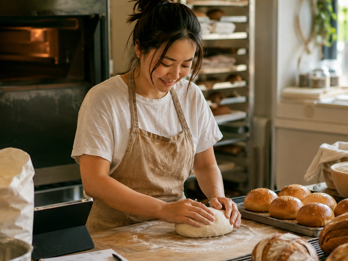 Lascia il lavoro in banca per fare il pane: "Ora sono felice"