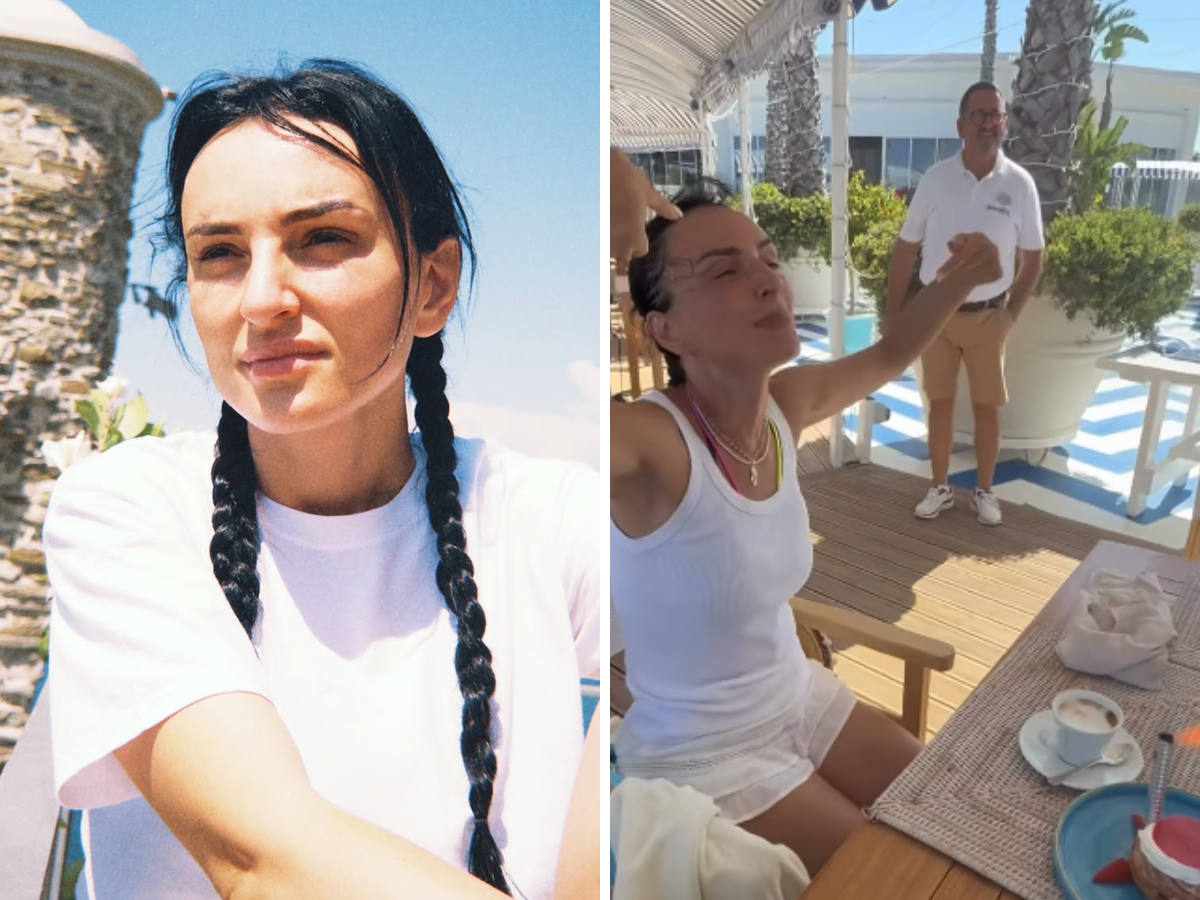 Arisa in topless su Instagram per festeggiare i suoi 44 anni: la foto