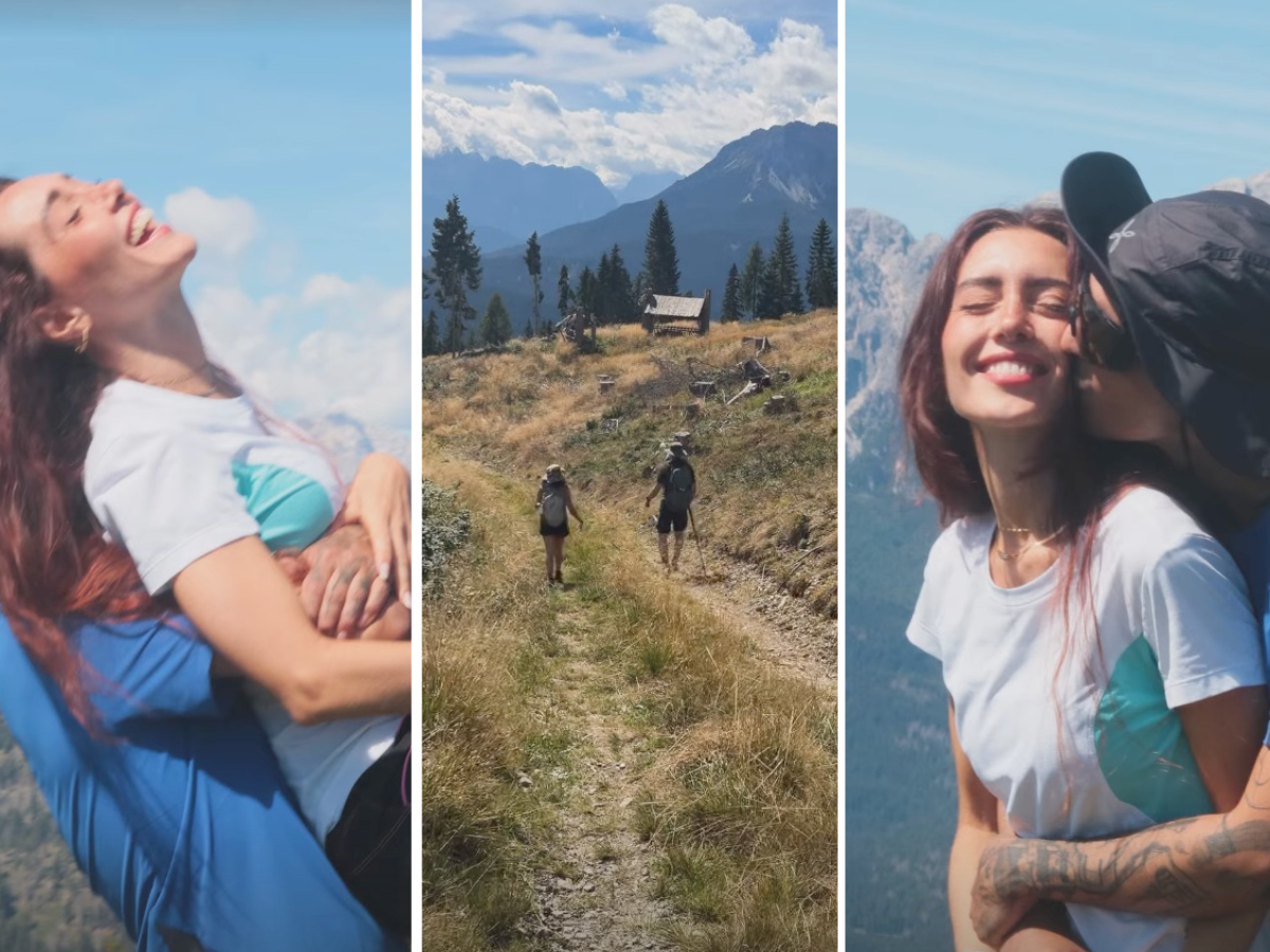 Camihawke e Tananai in montagna: le foto della gita romantica