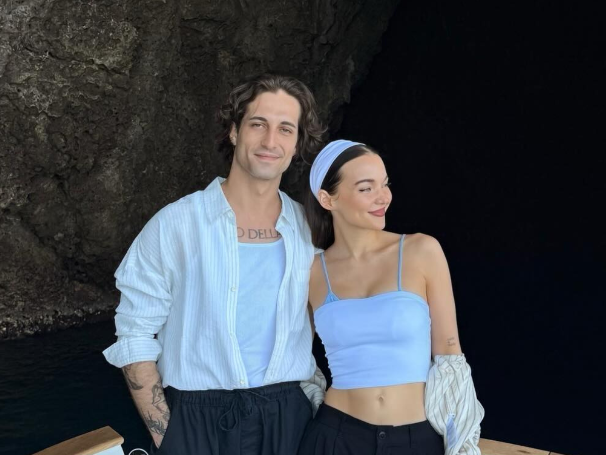 Dove Cameron e Damiano David a Capena per il nuovo videoclip