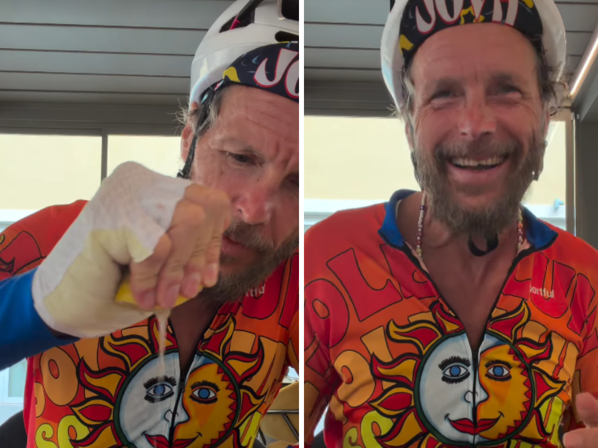 Jovanotti, cosa mangia in bici: anguria, limone e peperoncino
