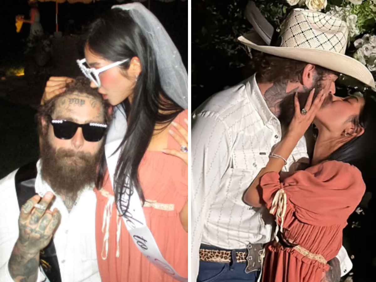 Post Malone e Christy Lee, nozze in vista: le foto della festa