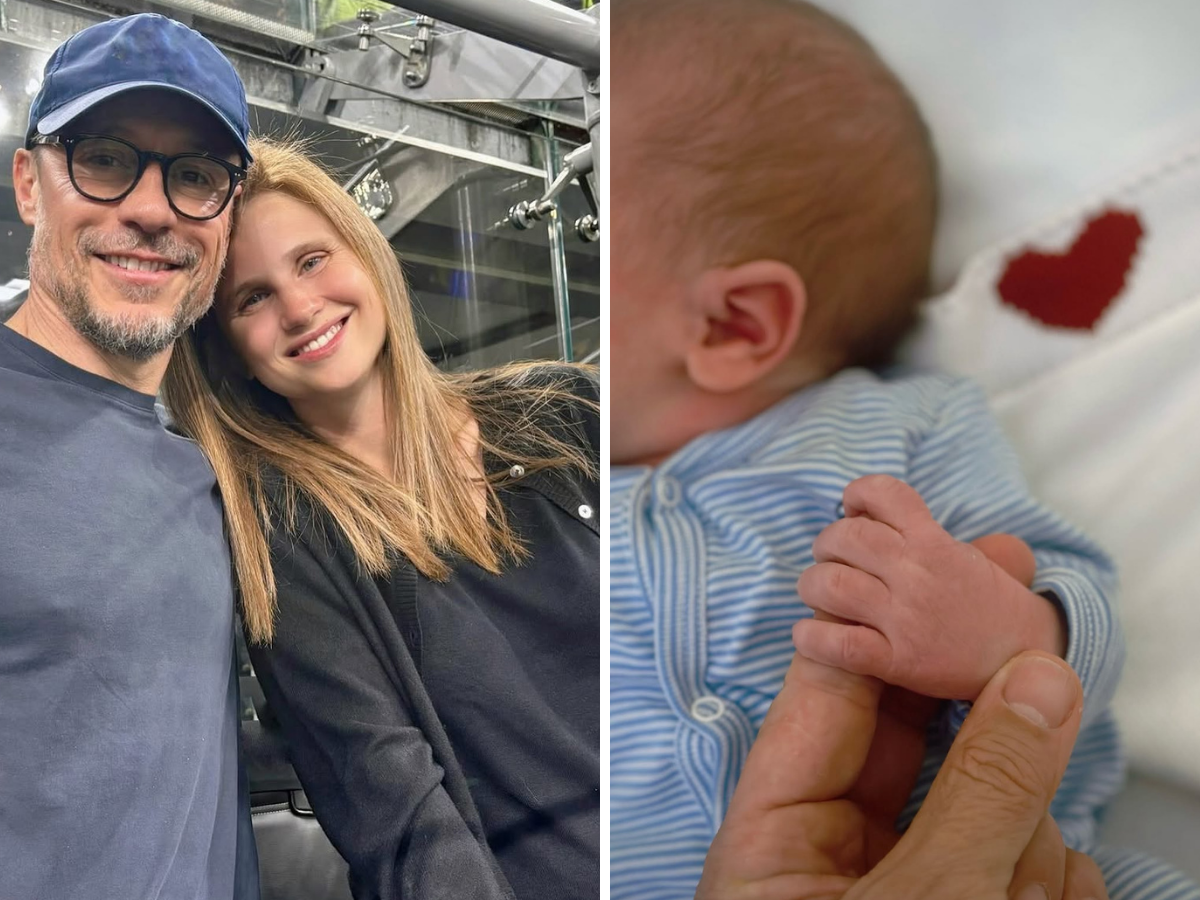 Stefano Accorsi è diventato papà per la quinta volta: è nato Davide